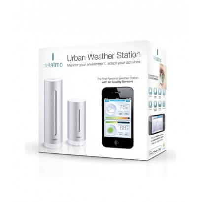 NETATMO Station météo personnelle pour iPhone/iPad/Android - 4NWS01-WW - Température