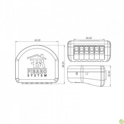 Micromodule Fibaro FGS213 - FGS213 - Destockage