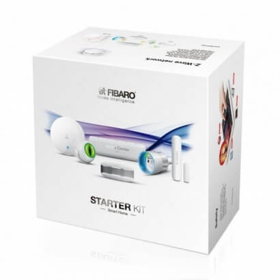 Pack de démarrage Fibaro Starter Kit Home Center Lite Z-Wave & 5 modules Z-Wave+ - 4FG-STARTERPACK-FR - Destockage