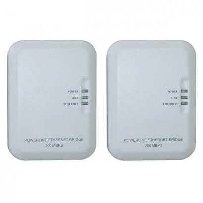 Kit Adaptateur Ethernet CPL 200Mbps