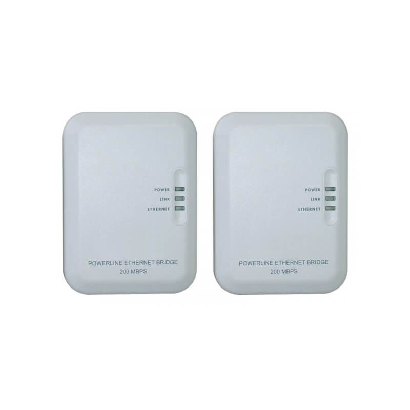 Kit Adaptateur Ethernet CPL 200Mbps - CPL200AV - Internet