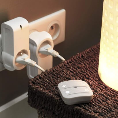 Prise plug 16A - blanc - UBID1502 - Destockage