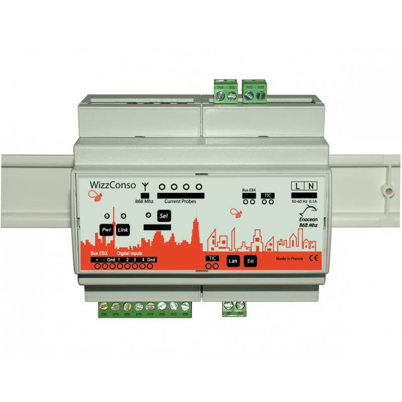 Module IP de comptage d'énergie EnOcean - UBICC022 - Electrique