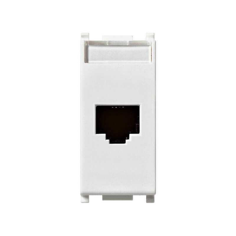 Prise RJ45 Cat6 A - blanc