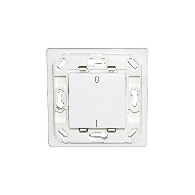 Interrupteur Plana double I/O - silver - sans plaque - VITA1002SLIOSP - Electrique