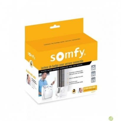 Lecteur de badge serrure connectée Somfy - UBIIC004 - Télécommande & Badge & Sérrure