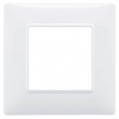 Plaque Plana 2M techn. blanc - 14642.01 - Electrique