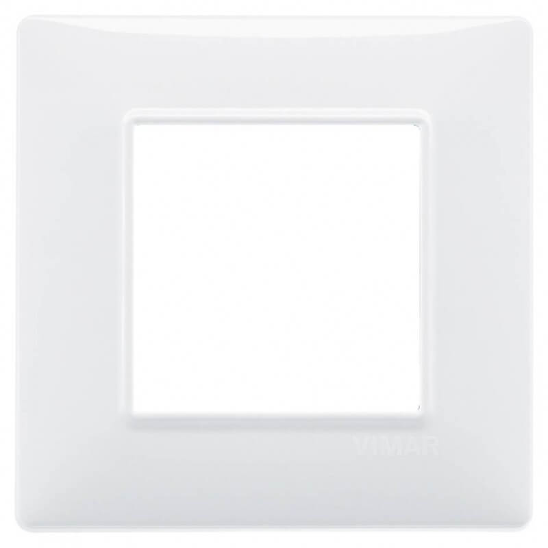 Plaque Plana 2M techn. blanc - 14642.01 - Electrique