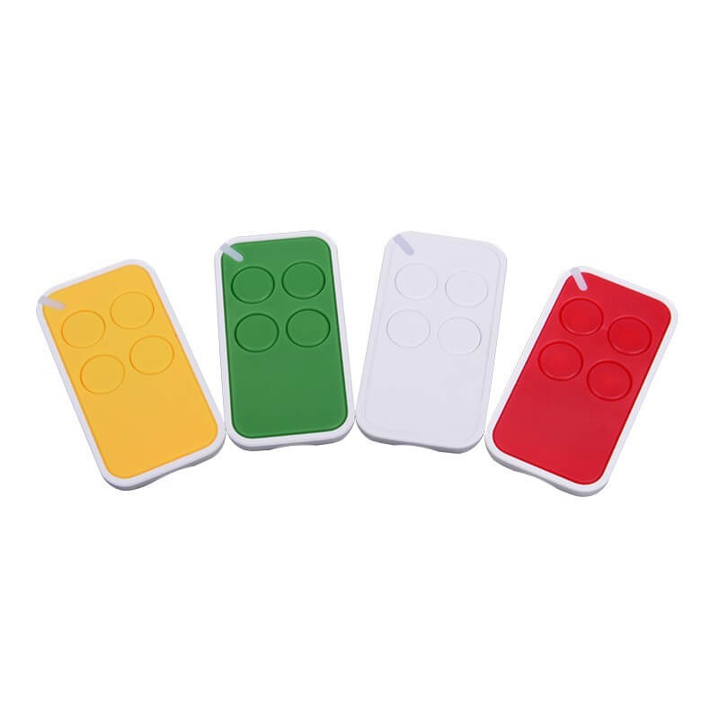 Mini télécommande universelle colorée sans fil, porte de garage Couleur  Blanc