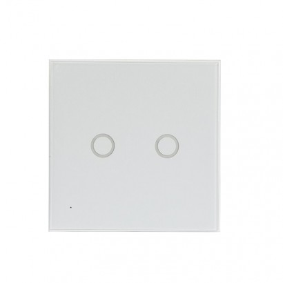 Neo Coolcam NAS-SC02W-3, Wifi 2Gang Wall Wifi Light Switch - DCHDTLC021 - Electrique