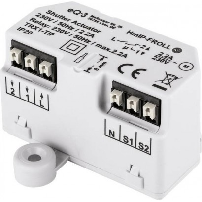 Module encastrable pour Stores avec position lamelles - Homematic Ip hmip-fbl - DCHDTLC046 - Electrique