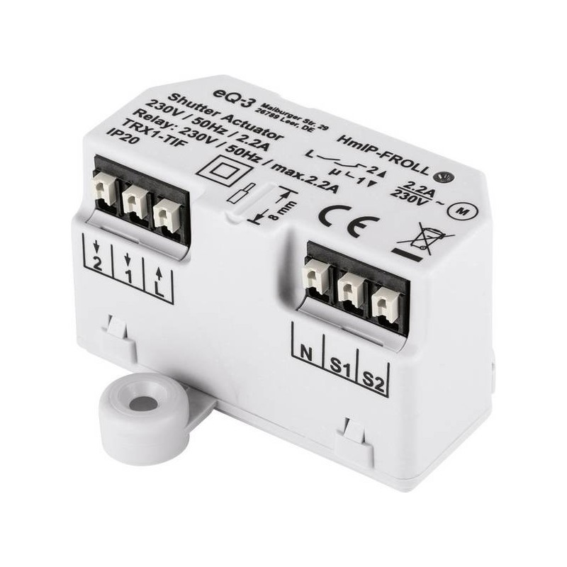 Module encastrable pour Stores avec position lamelles - Homematic Ip hmip-fbl - DCHDTLC046 - Electrique