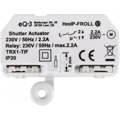 Actionneur de stores sans fil IP Homematic hmip-froll - DCHDTLC045 - Electrique