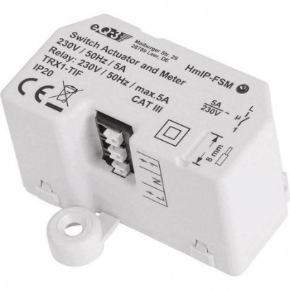 Module On/Off sans fil avec mesure de la consommation Homematic IP hmip-fsm - DCHDTLC043 - Electrique