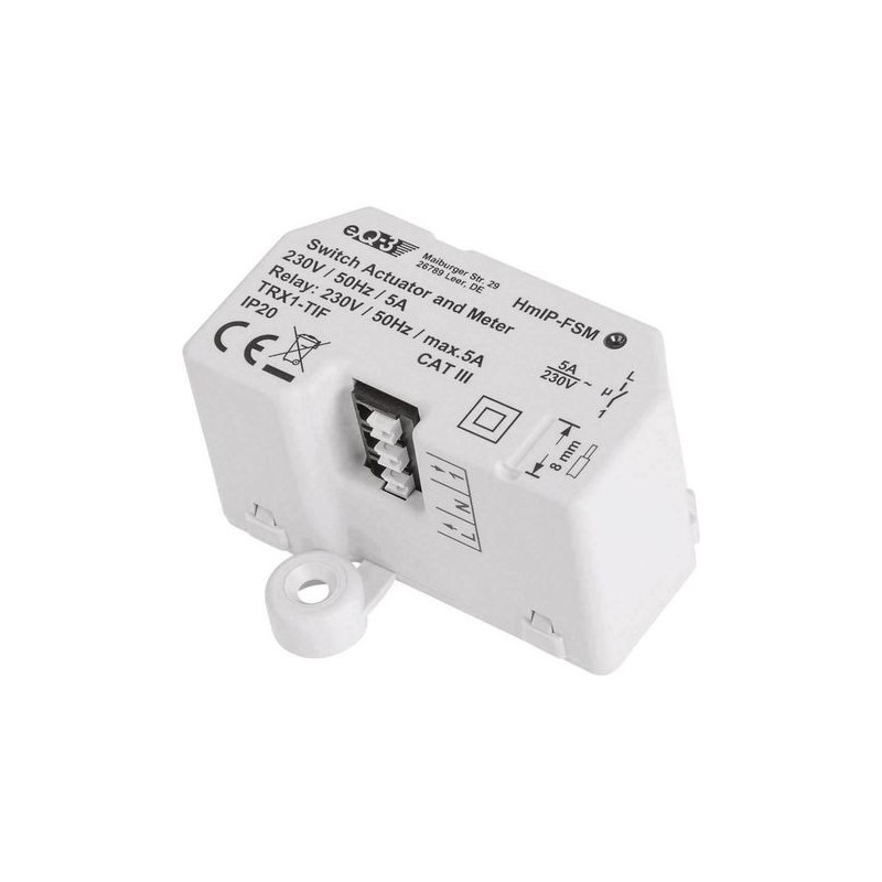 Module On/Off sans fil avec mesure de la consommation Homematic IP hmip-fsm - DCHDTLC043 - Electrique