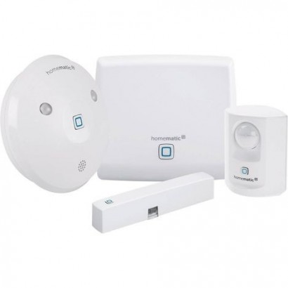 Kit de démarrage pour alarme avec détecteur, sirène et centrale - Homematic Ip hmip-sk7 - DCHDTLC037 - Sécurité