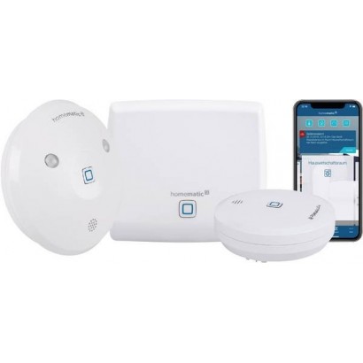 Kit de démarrage détecteur de fuite d'eau - Homematic IP hmip-sk8 - DCHDTLC035 - Sécurité