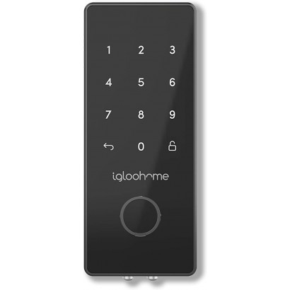 Verrou électronique intelligent et connecté à code pin et clé bluetooth | Igloohome - DCHDTLC067 - Sécurité