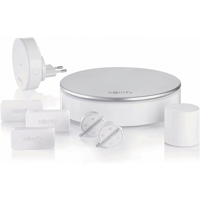 Somfy - Home Alarm - Système d'Alarme Maison sans Fil Connecté - 2401497 - Sécurité