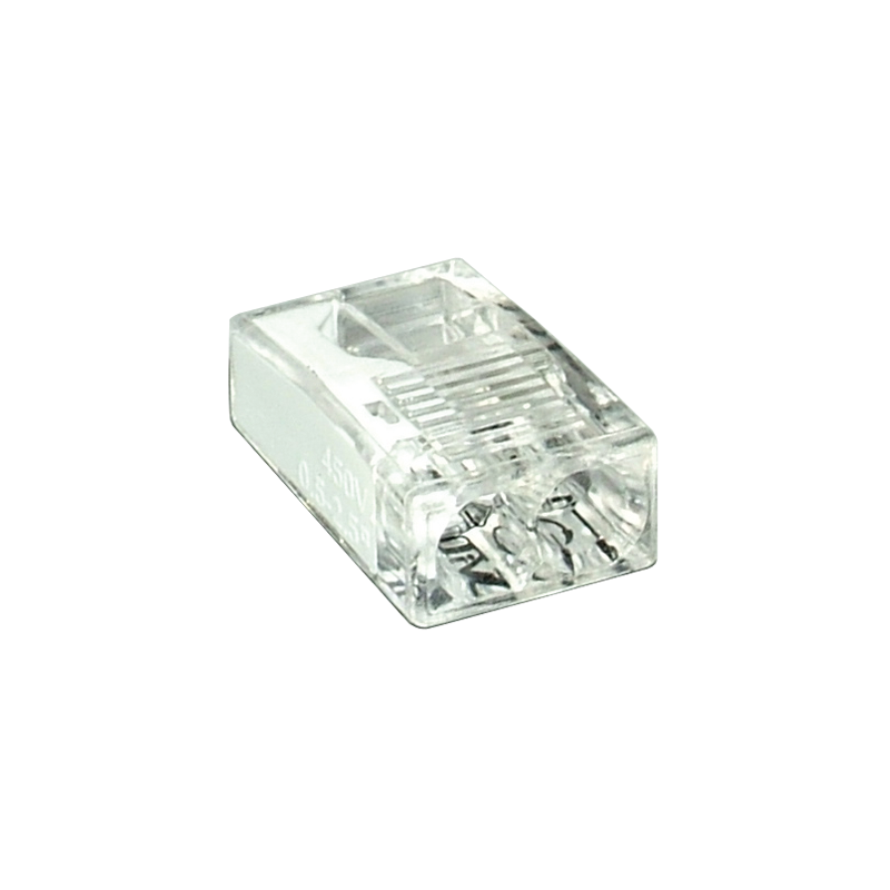 Borne de connexion automatique 2 entrées boite de 100 - C2073-202 - Electrique Borne de connexion automatique 2 entrées boite de 100 - C2073-202 - Electrique