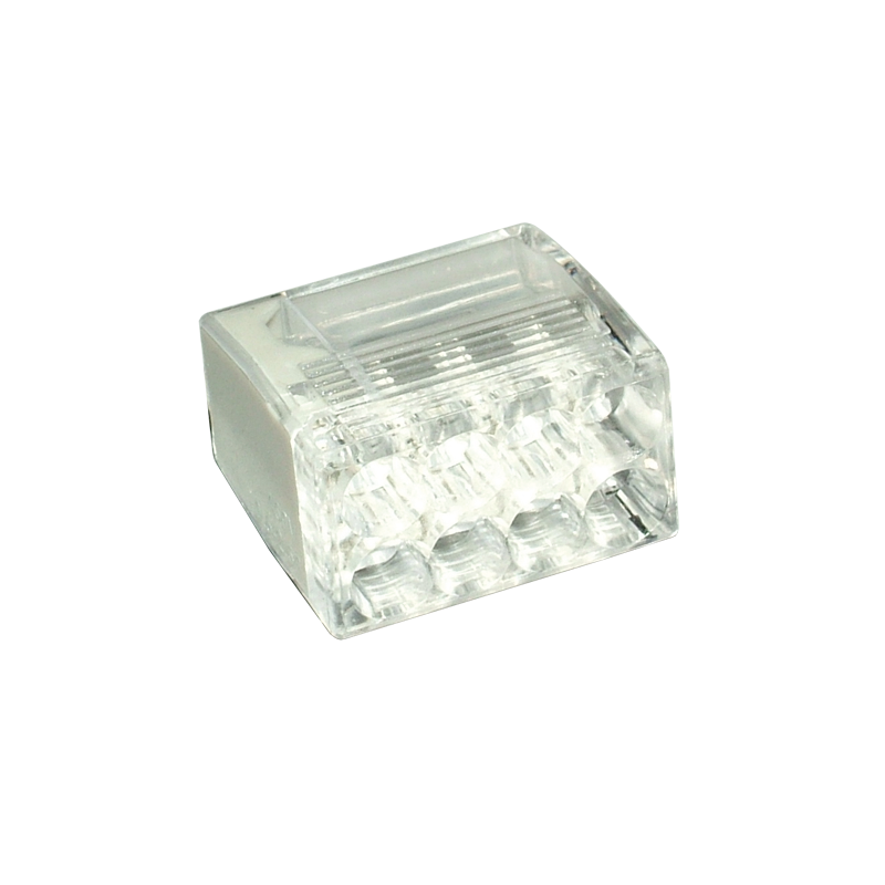Borne de connexion automatique 8 entrées boite de 50 - C2073-208 - Electrique Borne de connexion automatique 8 entrées boite de 50 - C2073-208 - Electrique