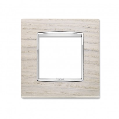 Plaque simple Eikon classic - rouvre blanc - 20642.C32 - Electrique