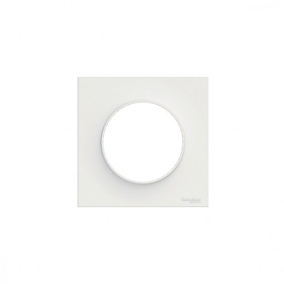 Plaque Simple Blanc Odace Styl - S520702 - Electrique