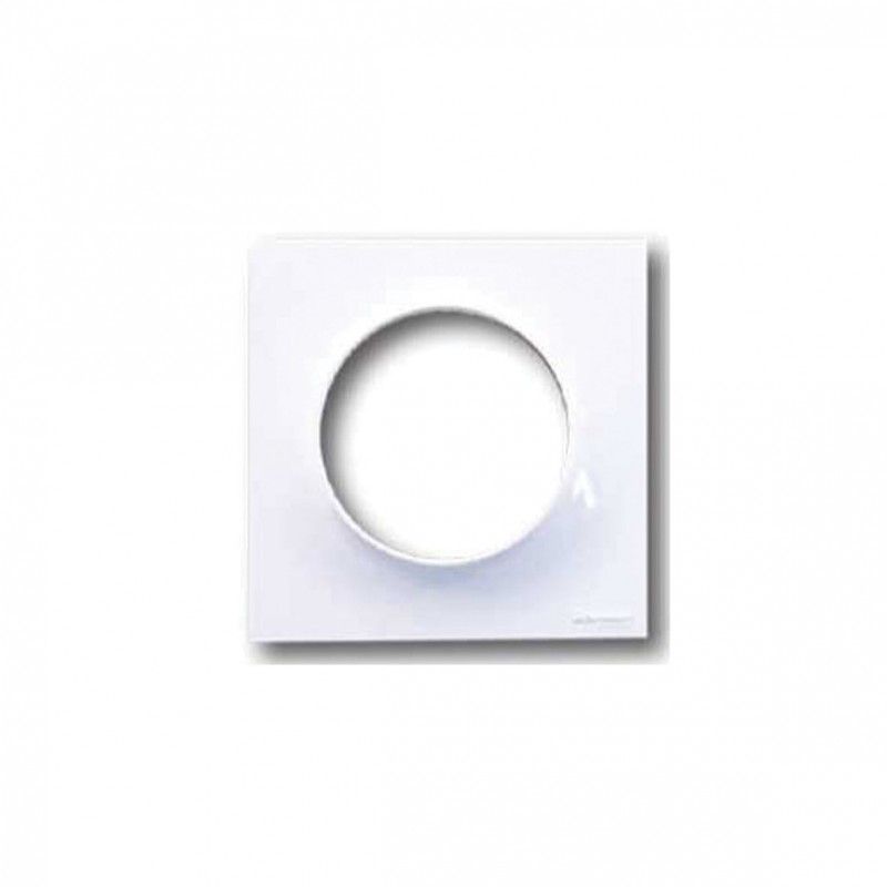 Plaque Simple Blanc Odace Touch blanc - S520802 - Electrique
