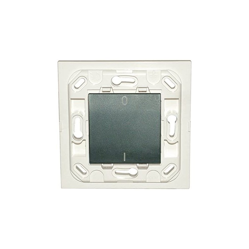 Interrupteur Eikon simple I/O - anthracite - sans plaque - VITA2001GAIOSP - Electrique Interrupteur Eikon simple I/O - anthracite - sans plaque - VITA2001GAIOSP - Electrique