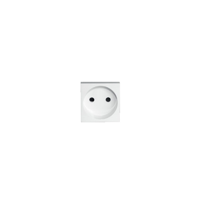 Prise simple droite 2 Poles - DCP1PCDBC002 - DCP1PCDBC002 - Electrique