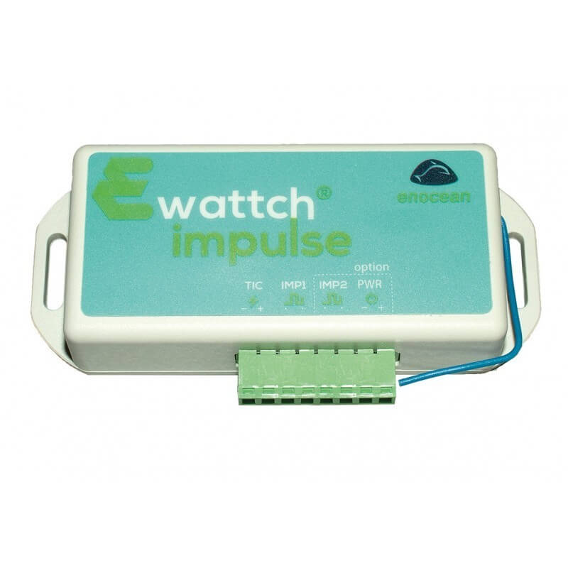 Ewatch Impulse Enocean 2 Entrée Impulsionnelles + 1 TIC - IMPULSE3E - Electrique